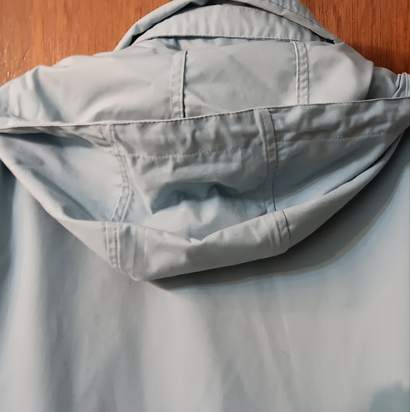 Pacific Trail Outdoor Wear Women's Blue Hooded Windbreaker - Picture 5 of 7